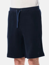 Emporio Armani Icon jersey stitch drawstring bermuda -  | Spazio Pritelli