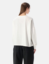 Studio Nicholson Loop cotton jersey long sleeve t-shirt -  | Spazio Pritelli