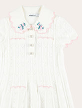 Self-Portrait Heart knit girl's dress -  | Spazio Pritelli