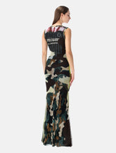 Abito lungo in mesh camouflage di Ottolinger -  | Spazio Pritelli