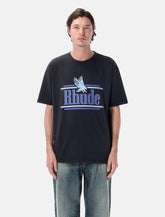 Rhude Rossa cotton t-shirt -  | Spazio Pritelli