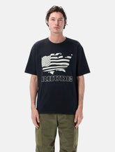 Rhude Banner cotton t-shirt -  | Spazio Pritelli
