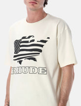 Rhude Banner cotton t-shirt -  | Spazio Pritelli