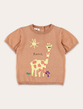 Marni knit set with giraffe for newborn -  | Spazio Pritelli