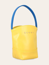 Marni Borsa Flower Basket Bambina Mini Edizione Giallo Blu -  | Spazio Pritelli