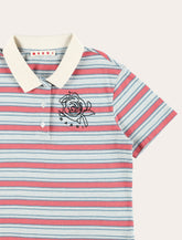 Polo in jersey a righe da bambina di Marni -  | Spazio Pritelli