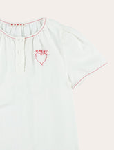 Abito in lino con ricamo da bambina di Marni -  | Spazio Pritelli