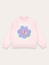 Marni girl's cotton floral sweatshirt -  | Spazio Pritelli