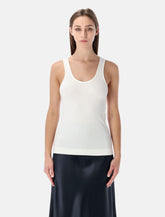 By Malene Birger Anisa ribbed tank -  | Spazio Pritelli