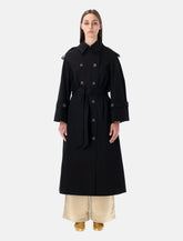Trench lungo doppiopetto Alaya di By Malene Birger -  | Spazio Pritelli