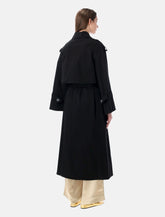 Trench lungo doppiopetto Alaya di By Malene Birger -  | Spazio Pritelli
