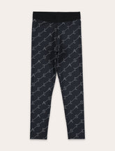 Stella McCartney Kids allover logo print leggings for kids -  | Spazio Pritelli
