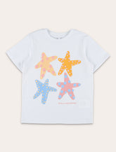 Stella McCartney Kids Starfish graphic T-shirt -  | Spazio Pritelli