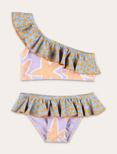 Stella McCartney Kids one-shoulder star bikini for girls -  | Spazio Pritelli
