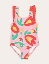 Stella McCartney Kids floral one-piece swimsuit for girls -  | Spazio Pritelli