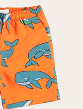 Stella McCartney whale print beach shorts for kids -  | Spazio Pritelli
