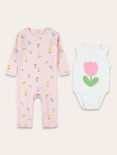 Set tutina e body Stella McCartney Kids stampa fiori -  | Spazio Pritelli