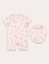 Set da neonato con stampa floreale di Stella McCartney Kids -  | Spazio Pritelli