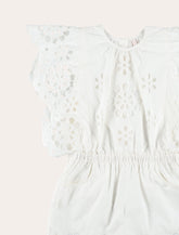 Zimmermann broderie jumpsuit for girls -  | Spazio Pritelli