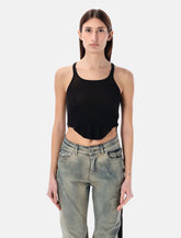 Basic tank cropped top di Rick Owens DRKSHDW -  | Spazio Pritelli