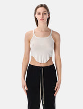 Basic tank cropped top di Rick Owens DRKSHDW -  | Spazio Pritelli