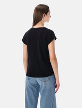 James Perse cotton deep V-neck Tee -  | Spazio Pritelli