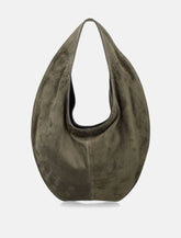 Maeden Market kelp suede tote -  | Spazio Pritelli