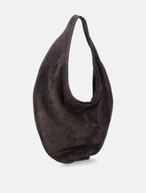 Maeden Market grape suede tote -  | Spazio Pritelli