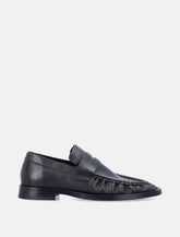 Miista Zita brown leather loafers -  | Spazio Pritelli