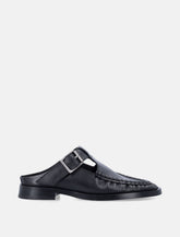 Miista Gianna black leather mules -  | Spazio Pritelli
