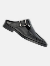 Miista Gianna black leather mules -  | Spazio Pritelli
