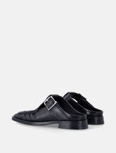 Miista Gianna black leather mules -  | Spazio Pritelli