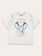 T-shirt Kenzo con Elefante per Bambini -  | Spazio Pritelli