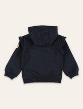 MONCLER Set Felpa Zip Pantaloni Navy Con Cappuccio Per Bambini -  | Spazio Pritelli