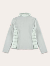 Moncler padded front wool cardigan for kids -  | Spazio Pritelli