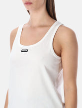 Rotate ruffle-hem cotton tank top -  | Spazio Pritelli