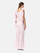 Rotate floral jacquard waterfall maxi dress -  | Spazio Pritelli