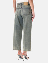 Haikure Betty earth blue cropped jeans -  | Spazio Pritelli