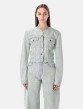 Haikure Shirley light-wash denim jacket -  | Spazio Pritelli