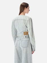 Haikure Shirley light-wash denim jacket -  | Spazio Pritelli