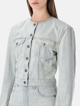 Haikure Shirley light-wash denim jacket -  | Spazio Pritelli