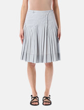 Low Classic pleated mini skirt -  | Spazio Pritelli