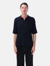 Roberto Collina cotton crêpe polo -  | Spazio Pritelli