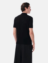 Roberto Collina mesh cotton polo -  | Spazio Pritelli