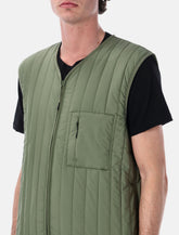 Rains Banja quilted liner vest -  | Spazio Pritelli
