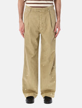 Aurelee garment-dyed Finx light chino pants -  | Spazio Pritelli