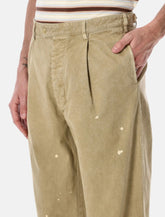 Aurelee garment-dyed Finx light chino pants -  | Spazio Pritelli