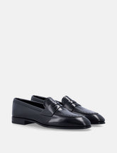 Church’s Onyx fumé polished leather loafer -  | Spazio Pritelli