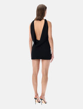The Andamane Carmen black mini dress -  | Spazio Pritelli