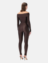 The Andamane stretch off-shoulder cut-out jumpsuit -  | Spazio Pritelli